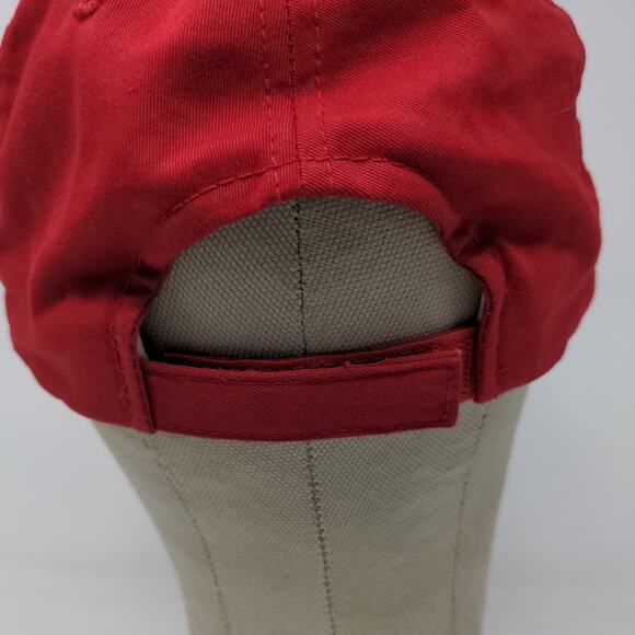 Team MLB St Louis Cardinals Strapback Hat Embroidered Logo Red - Picture 9 of 13